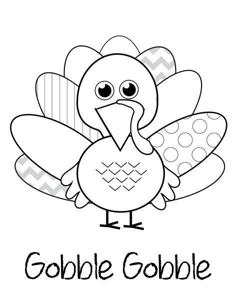 Turkey Coloring Pages For Thanksgiving 101 Coloring