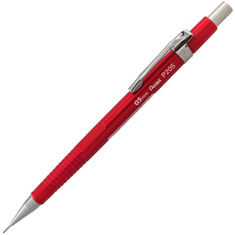 Pentel Sharp Mechanical Pencil 5mm Metallic Red