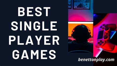 Best Single Player Games 2023 Solo Games To Play Right Now