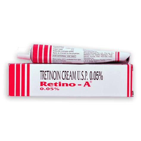 Retino A Cream 005 【buy Now】 Tretinoin Janssen Vitamin A 20gm