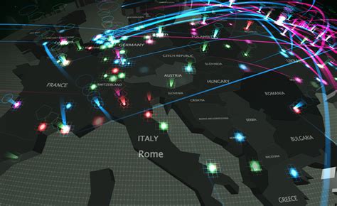 Terrifying Interactive Map Shows Global Cyber Attacks Happening In Real