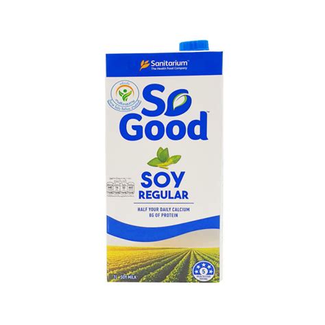 So Good Soy Milk Regular Carton