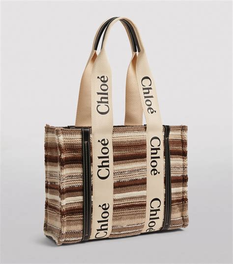 Chloé Medium Woody Tote Bag Harrods Us