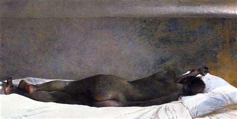 Vintage Art Andrew Wyeth Barracoon The Drifter African Nude My XXX