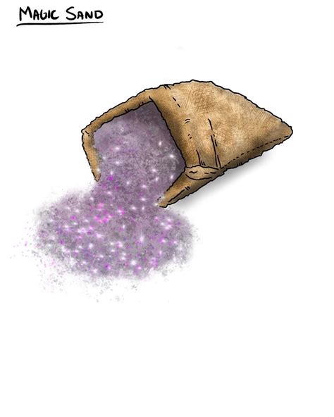 Magic Sand Magic Item Features In Comments Dndhomebrew