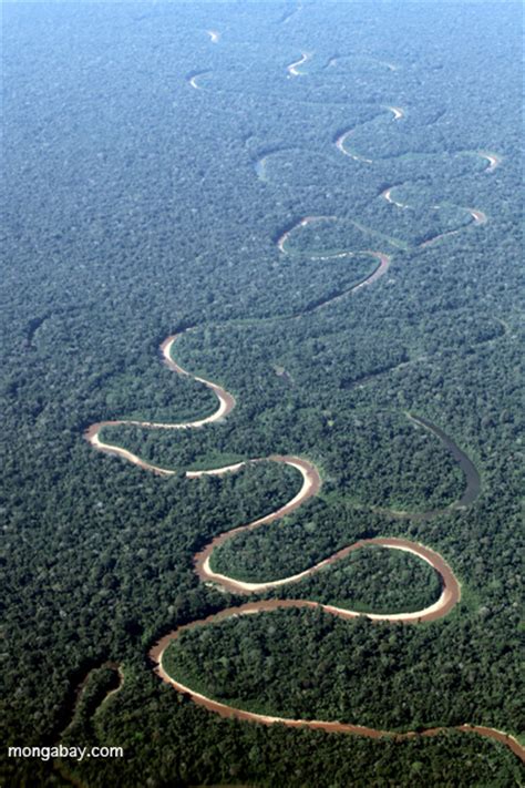 Picture Of The Day Meandering River In The Amazon