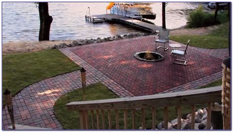 12x12 Concrete Paver Patio