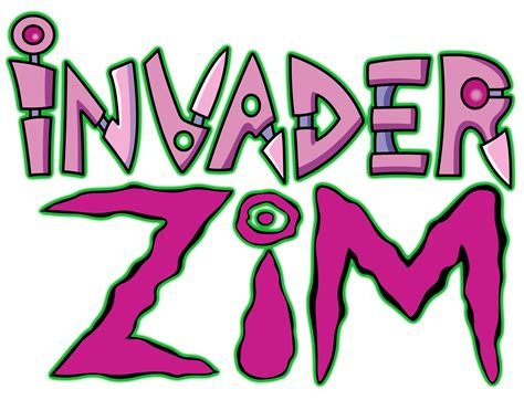 Invader Zim Logo by Jax89man on DeviantArt png image