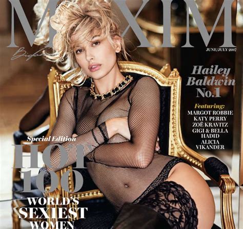 Hailey Baldwin Named Maxim Hot 100 Sexiest Woman Alive