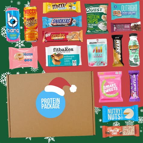 Protein Package Healthy Snack Selection Boxes Christmas Ts Protein Package