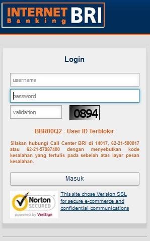Maybe you would like to learn more about one of these? Cara Mengatasi Internet Banking BRI User ID Terblokir - Ahadi