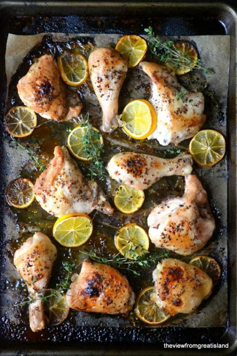 Check spelling or type a new query. The Best Healthy Chicken Leg Recipes! | Lemon roasted ...