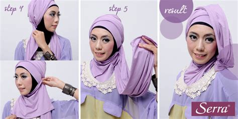 Tak seperti kerudung segi empat dan bergo yang memiliki satu model tetap, kain yang panjang ini dapat. tutorial jilbab: Cara Memakai Jilbab Pashmina Simple Warna ...