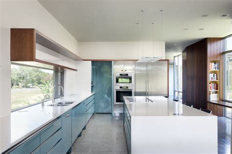 Scout Island Rétro Cuisine Austin Par Alterstudio Houzz