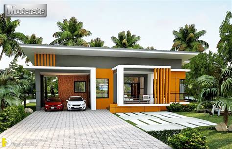 Modern Single Storey House With Plan Engineering Discoveries