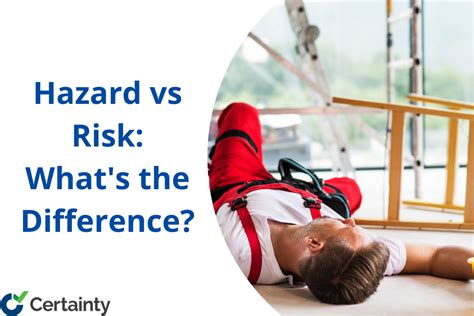 The Difference Between Hazard And Risk Certainty Explains
