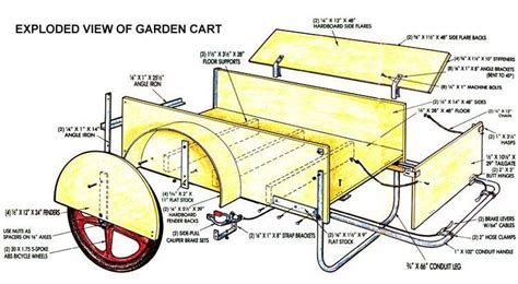 How To Build Your Own Garden Cart Do It Yourself Things To Build