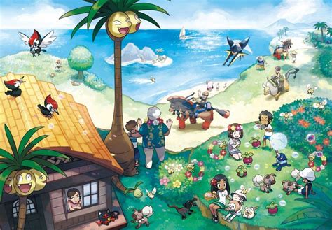 Alola Pokemon Wallpapers Top Free Alola Pokemon Backgrounds
