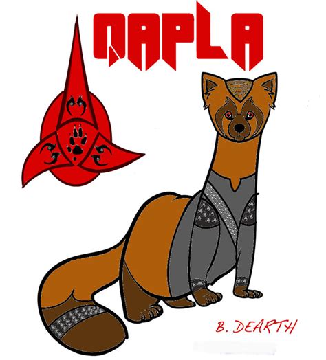 Qapla Klingon Ferret Digital Art By Brian Dearth Pixels