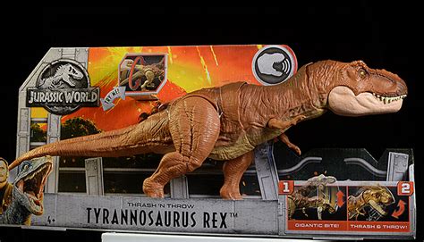 Review And Photos Of Jurassic Park Thrash N Throw Tyrannosaurus Rex Action Figure