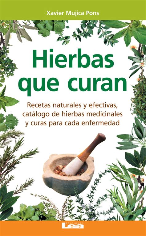 Hierbas que curan Recetas naturales y efectivas catálogo de hierbas