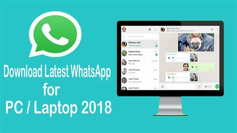 Download Update Whatsapp For Pclaptop 2019 Latest Version