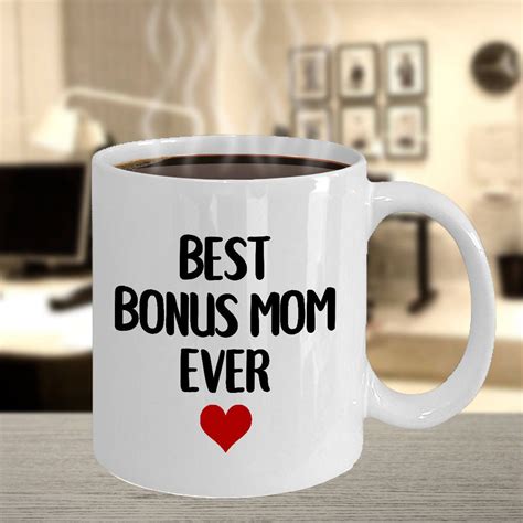 Step Mom Ts Best Bonus Mom Ever Coffee Mug Perfect Etsy