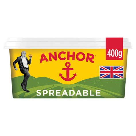 Anchor Spreadable 400g Butter And Margarine Iceland Foods