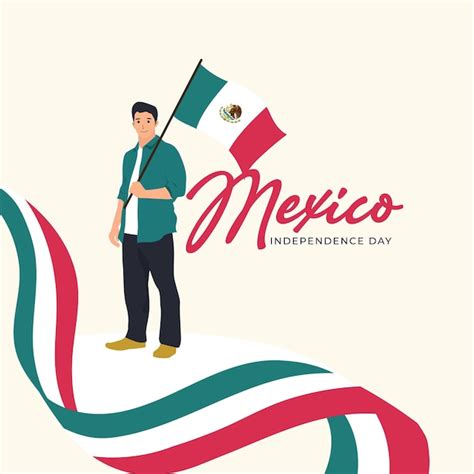 Premium Vector Mexico Independence Day Design Template