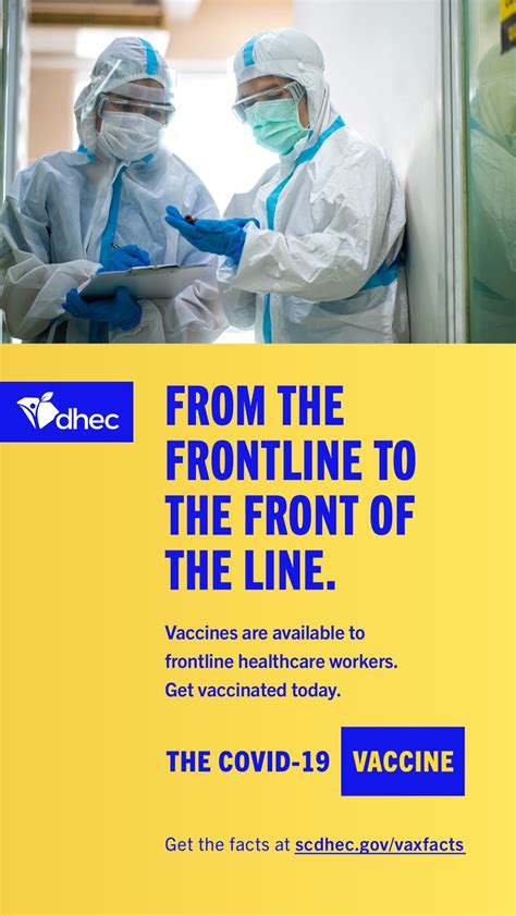 Employ Frontline & Essential Workers? SC DHEC Vaccination Information ...