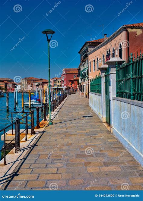 Murano Island Italy April 2018 Editorial Image Image Of Spring