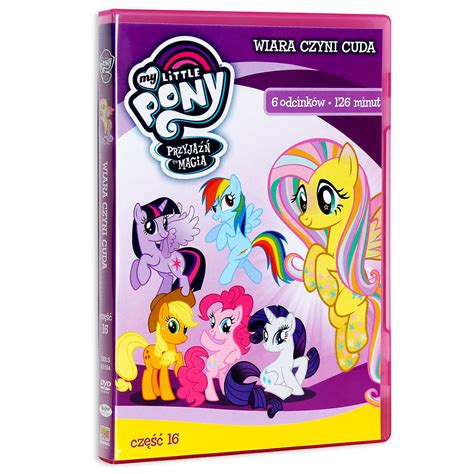Dzięki dużemu formatowi książeczek dzieci nie będą miały problemu z pokolorowaniem obrazków. My Little Pony: Przyjaźń to magia. Część 16 ( DVD ...