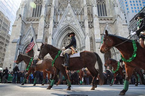 Annual St Patricks Day Parade In New York