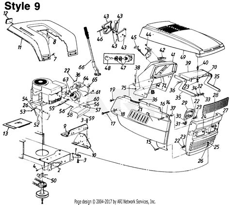 Mtd Ranch King Mdl 130 659g205843243 Parts Diagram For Parts01