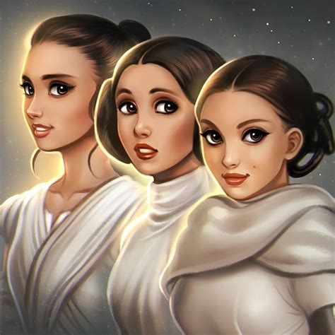 Daniel Kordek On Instagram “close Up Of Star Wars Ladies Rey Leia