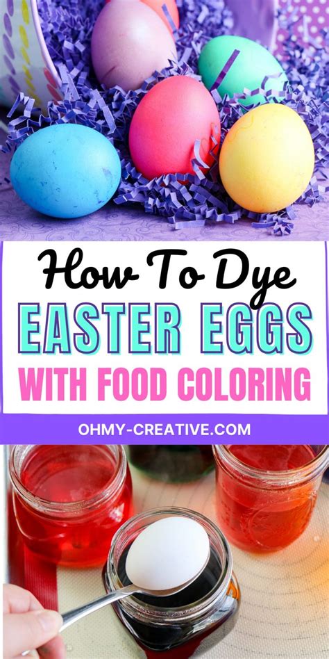 How To Dye Eggs With Gel Food Coloring Design Corral