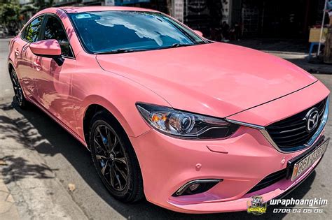 Mazda 6 Full Wrap Magic Dreamy Purple Pink Mazda