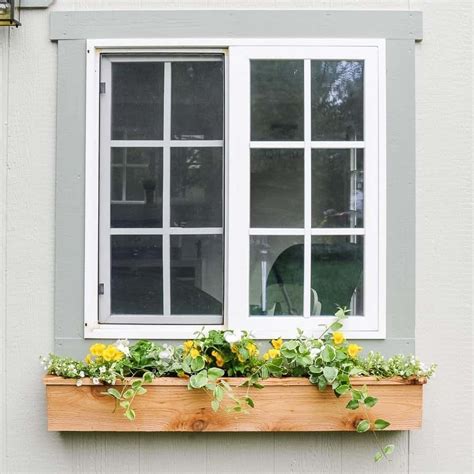 Easy 15 Fixer Upper Style Diy Cedar Window Boxes Joyful Derivatives