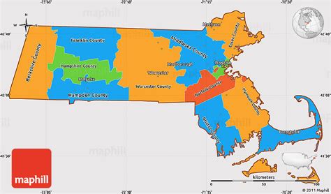 Political Map Of Massachusetts Nyc Map