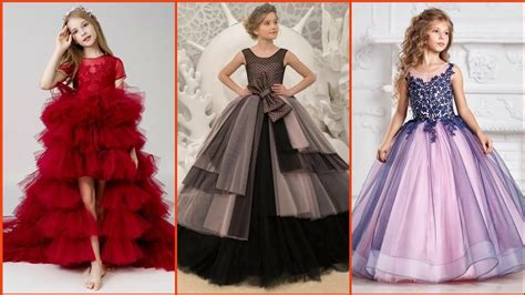 Beautiful Kids Gown Design For 10 To 15 Years Girls Kids Dress Youtube