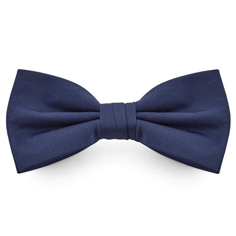 Navy Blue Basic Pre Tied Bow Tie In Stock Trendhim