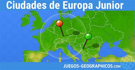 juegos-geograficos juegos de geografia Ciudades de Europa Junior