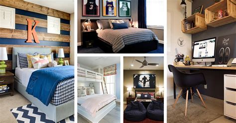 After coming up with rooms for teenage girls , it's now time to give you ideas and inspiration for setting up the room for a teenage boy. 33 Best Teenage Boy Room Decor Ideas and Designs for 2021