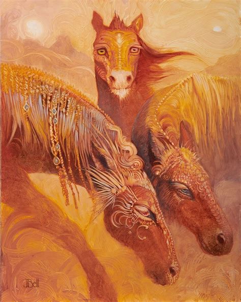 Julie Bell 1958 Fantasy Wildlife Painter Book Illustrator Bell
