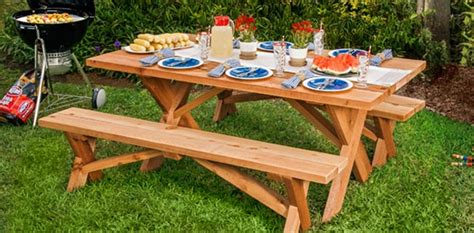 39 Free Picnic Table Plans To Build This Summer Home And Gardening Ideas