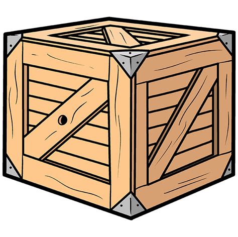 How To Draw A Box Really Easy Drawing Tutorial