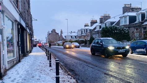 Met Office Extends Scotland Snow And Ice Travel Warnings