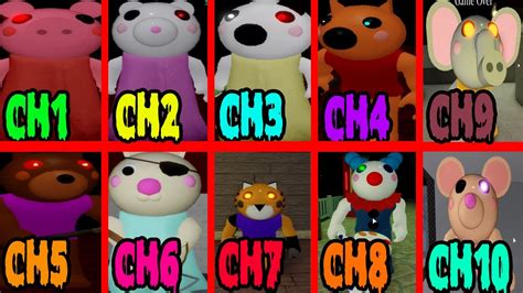 Roblox Piggy Characters Names And Pictures