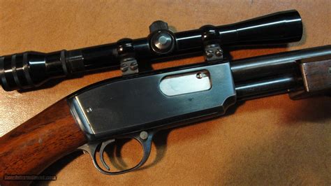 Winchester Model 61 Grooved Custom Stock Scoped Casedca Ok