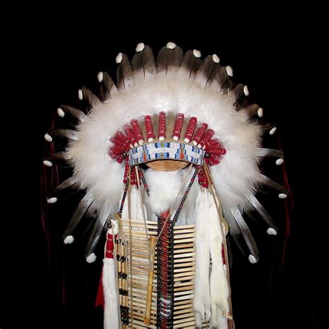 Lakota Style War Bonnet 20230801 Front View Native American